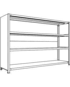 Closed Shelving (Height : 1200mm) 1อัน