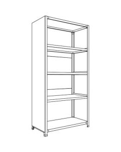 Closed Shelving (Height : 1800mm) 1อัน