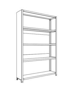 Closed Shelving (Height : 1800mm) 1อัน