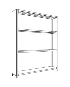 Closed Shelving (Height : 1800mm) 1อัน