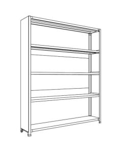 Closed Shelving (Height : 1800mm) 1อัน