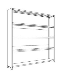 Closed Shelving (Height : 1800mm) 1อัน