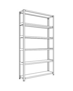 Light-Duty Open Shelving (Height : 2100mm) 1อัน