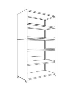 Closed Shelving (Height : 2100mm) 1อัน