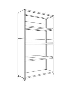 Closed Shelving (Height : 2100mm) 1อัน