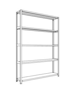 Light-Duty Open Shelving (Height : 2100mm) 1อัน