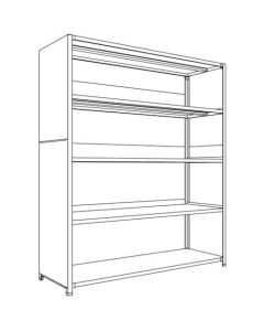 Closed Shelving (Height : 2100mm) 1อัน