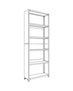 Closed Shelving (Height : 2400mm) 1อัน