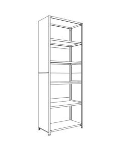 Closed Shelving (Height : 2400mm) 1อัน