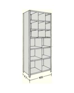 Shelving c/w Shelf Dividers 1อัน