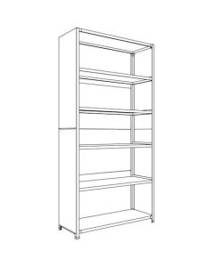 Closed Shelving (Height : 2400mm) 1อัน