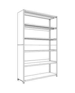Closed Shelving (Height : 2400mm) 1อัน