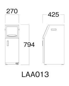 กล่องเครื่องดื่มที่เหลือจากเคาน์เตอร์ C20