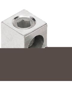 AluminumMechanicalLug.1Hole.1Barrel.#4AWG-500kcmil.3/8(9.5mm)Stud 2กล่องกล่องละ 6อัน