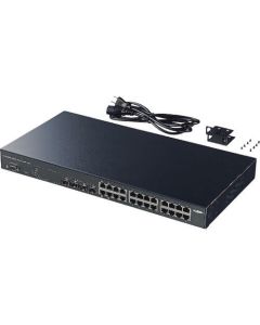 Layer 2 Web smart Giga switch 24 พอร์ต