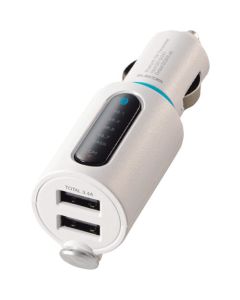เครื่องส่งสัญญาณ Bluetooth(R) FM (3.4A/2 พอร์ต/เสียงเบสหนักแน่น)
