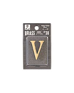 ตัวอักษรสีทอง V
