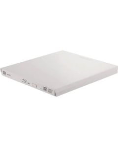ดิสก์ไดรฟ์ Blu-ray USB 3.0 แบบบางพร้อมซอฟต์แวร์เล่นและตัดต่อ รองรับ UHDBD สีขาว