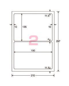 Labels For Laser Printer ถุงละ 100แผ่น