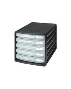 ซองจดหมาย A4 แนวตั้ง LC-105F ดำ (16140)