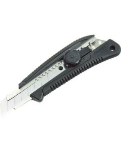 คัตเตอร์ GRI Auto Lock L 18mm Black