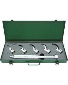 6 ชิ้น พร้อมชุดประแจตะขอประแจปอนด์ LC090N