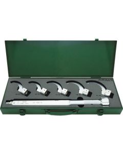 6 ชิ้น พร้อมชุดประแจตะขอประแจปอนด์ LC180N