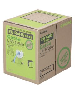 เป็นไปตามข้อกำหนด RoHS สาย LAN CAT5E สายบิดเกลียว 300 ม. สีน้ำเงิน