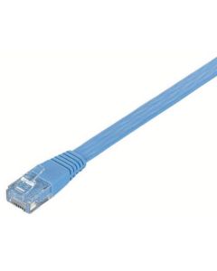 สาย LAN แบนพิเศษตามมาตรฐาน CAT5E ยาว 30 ม. (สีน้ำเงิน)