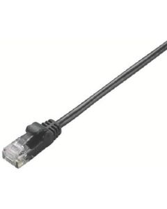 สาย LAN แบบอ่อนที่รองรับ CAT5e ยาว 5 ม. (สีดำ)