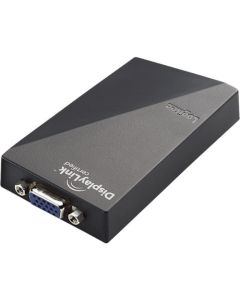 Display adapter/miniB(f)- VGA(f)/WXGA+compatible+USB cable/1.0m/Gray 1อัน