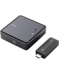 HDMI transmitter and receiver(compressed type)/HDMI 1.4a compatible/Black 1อัน