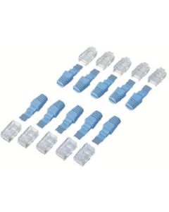 10 คอนเนคเตอร์ RJ45 สำหรับสายเคเบิลแบนพิเศษที่ตรงตามมาตรฐาน CAT5E