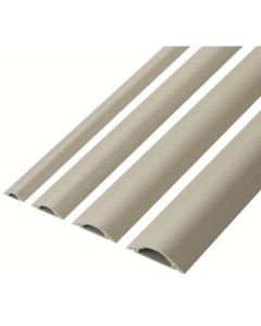 Floor molding for LAN cables. 1.0m 1อัน