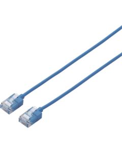 สาย LAN ที่รองรับ Category 6A (บางเฉียบ & กะทัดรัด) 2 ม. สีน้ำเงิน