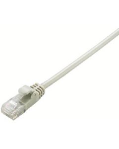 สาย LAN อ่อน Gigabit ที่รองรับ CAT6 ยาว 1 ม. สีเทาอ่อน