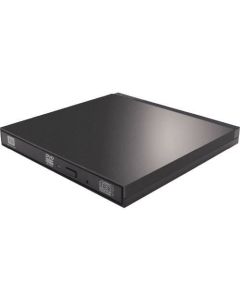 ดิสก์ไดรฟ์ดีวีดี USB 3.0 พร้อมซอฟต์แวร์การเขียนสีดำ