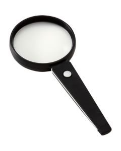 Hand Magnifier with LED Light 2X 1อัน