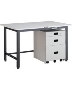 Light-Duty Workbench c/w 3 Cabinets