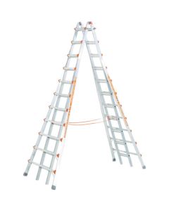 Aluminum Adjustable Stepladder SKYSCRAPER