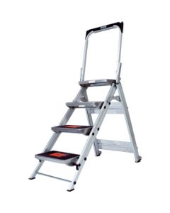 Aluminum Foldable Working Step-Stool SAFETY STEP