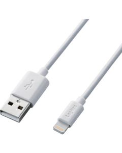สาย USB ที่รองรับหัวต่อ Lightning ยาว 1.5 ม. สีขาว
