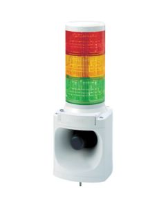 Electronic sound alarm with LED stacking signal light