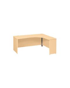 LM โต๊ะทำงานทรงตัวแอล LM-1614K-RW WM (602785)