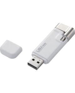 หน่วยความจำ USB 2.0 พร้อมหัวต่อ Lightning 32GB สีขาว