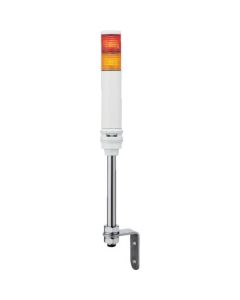 สีเหลืองแดงφ40 ไฟแสดงสถานะ LED แบบลามิเนต + ออด (เสา)