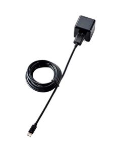 เครื่องชาร์จ AC พร้อมสาย Lightning ยาว 1.5 ม. สีดำ