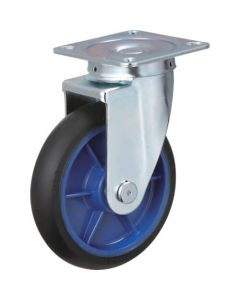 Nylon Wheel Low Resistance Rubber Caster