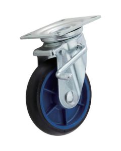 Nylon Wheel Low Resistance Rubber Caster
