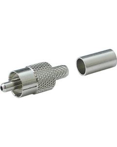 ปลั๊กพินชนิด RCA (ชนิดบัดกรี/ย้ำ)